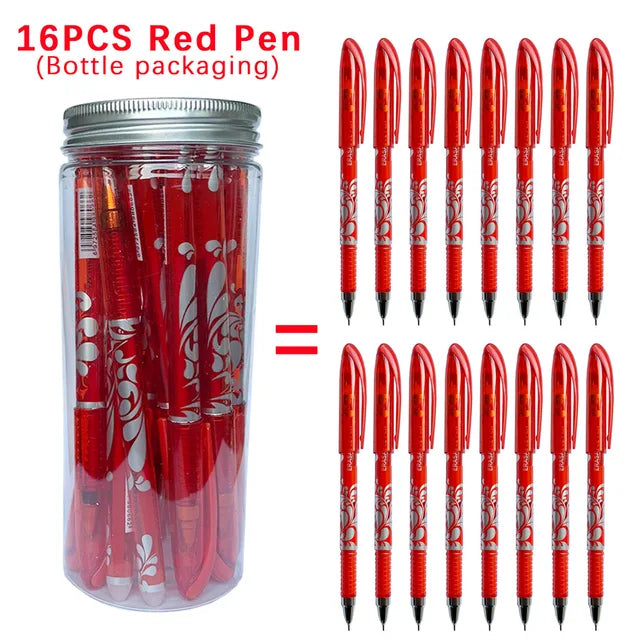 16pcs Magic Erasable Gel Pens