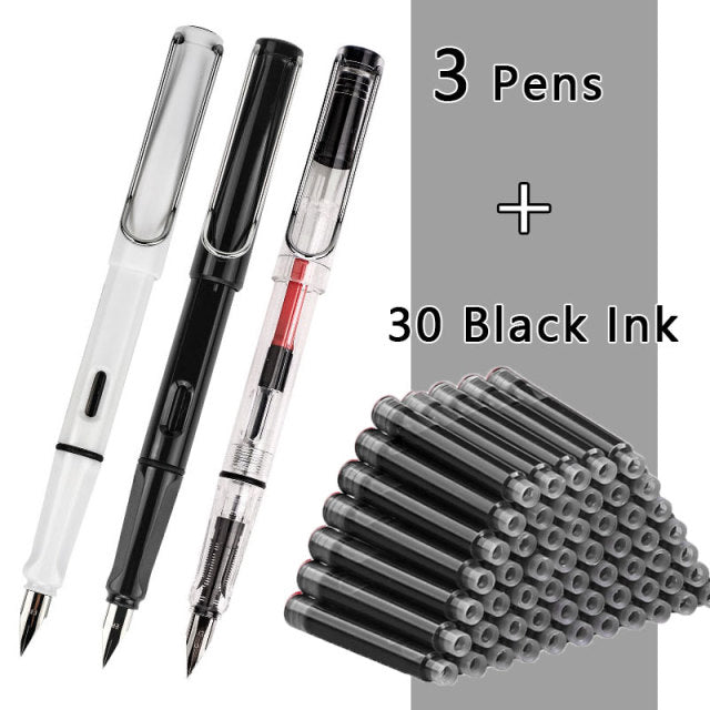 fountain pen, writing with a fountain pen, refillable fountain pens, pen with ink, pen store, nib pen, ink pen, fountain pens for sale, fountain pen shop, calligraphy, best pens