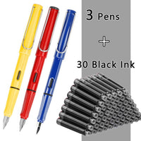 Thumbnail for fountain pen, writing with a fountain pen, refillable fountain pens, pen with ink, pen store, nib pen, ink pen, fountain pens for sale, fountain pen shop, calligraphy, best pens