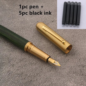 Green Wood Fountain Pen