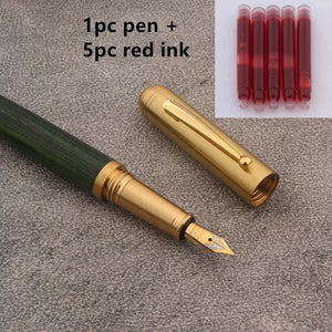 Green Wood Fountain Pen