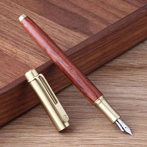 Woodgrain Elegance Fountain Pen