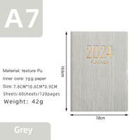 Thumbnail for 2024 Portable Daily, Weekly & Monthly Planner