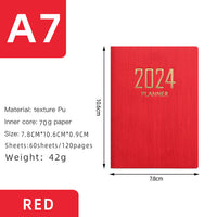 Thumbnail for 2024 Portable Daily, Weekly & Monthly Planner