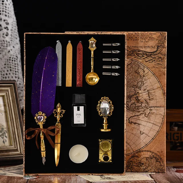 Enchanted Quill Writing Box