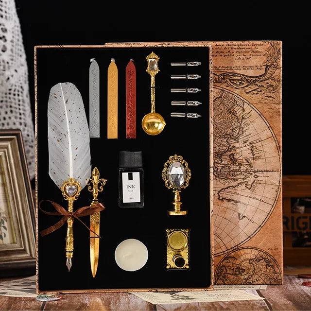 Enchanted Quill Writing Box
