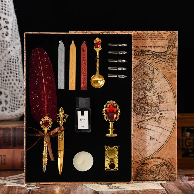Enchanted Quill Writing Box